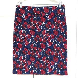 New! Margaret M Memory Stretch Floral Skirt Size Large